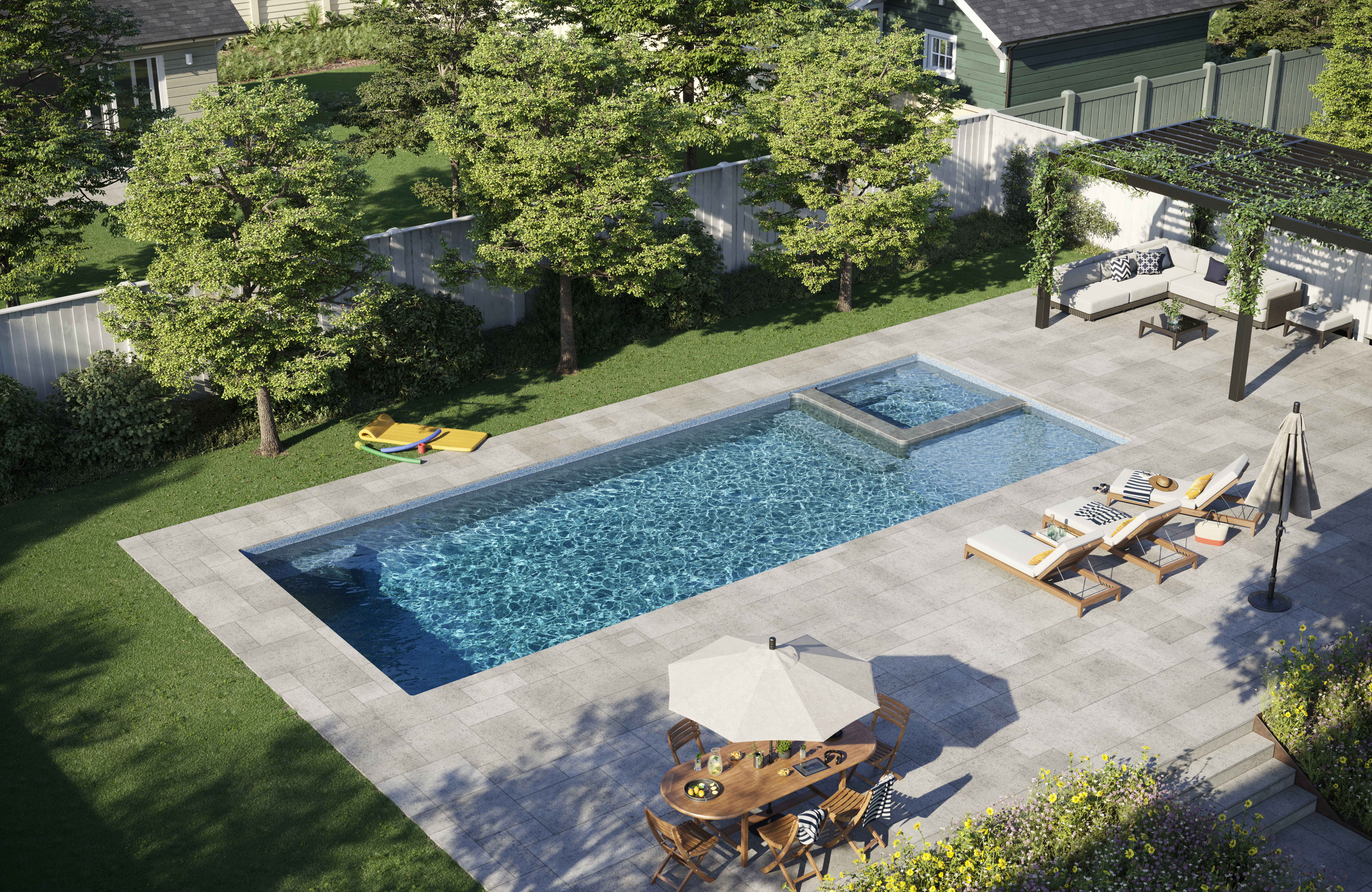 The Plunge Lite can be installed and ready for 4th of July fun!